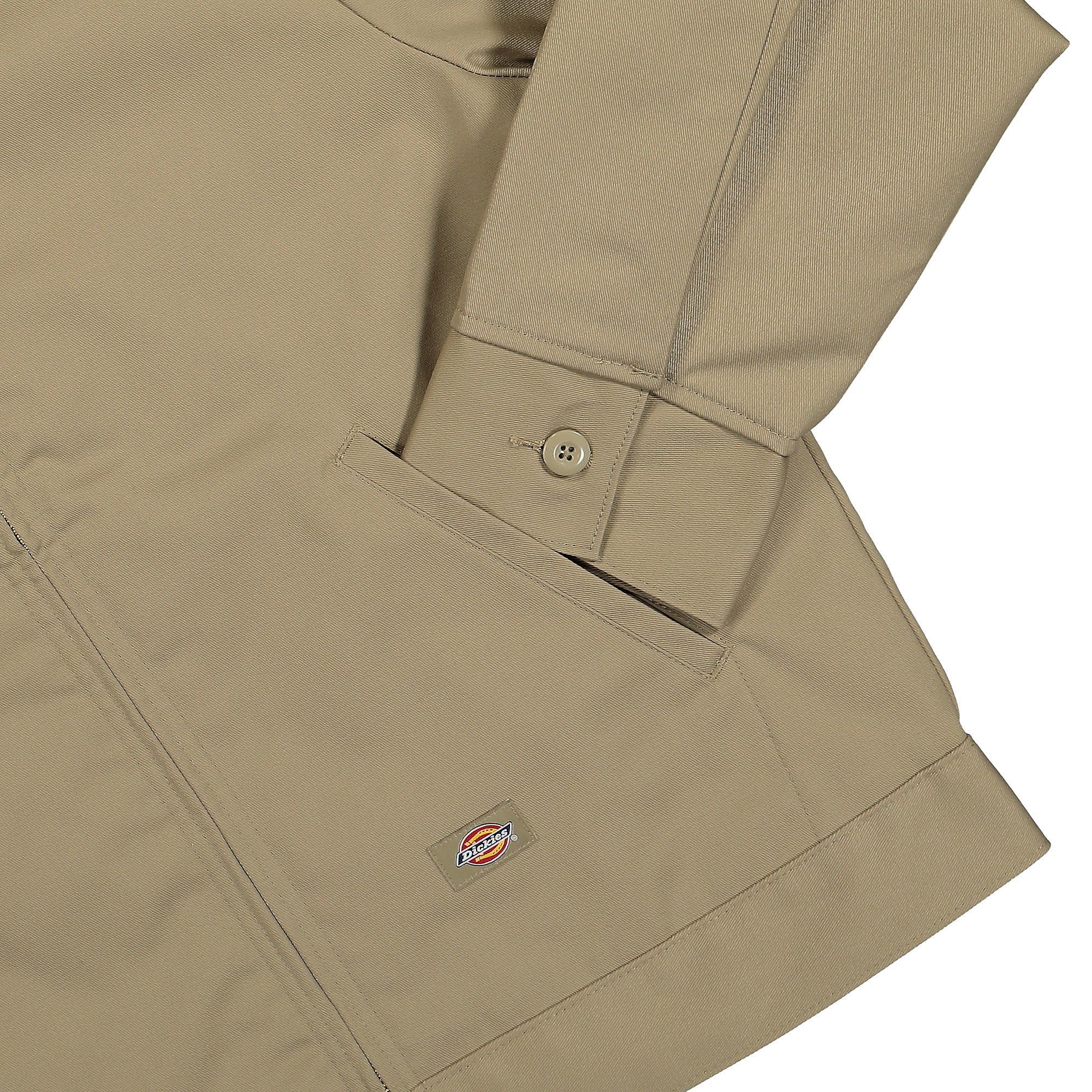 Dickies Lined Eisenhower Jacket Rec Khaki Jackets Detailfoto | Overkill