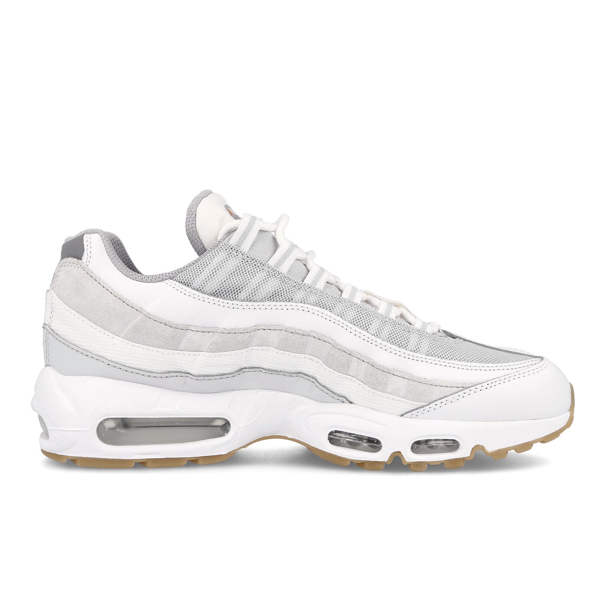Nike air max 95 White / Hot Curry - Pure Platinum - Wolf Grey   Material | Overkill
