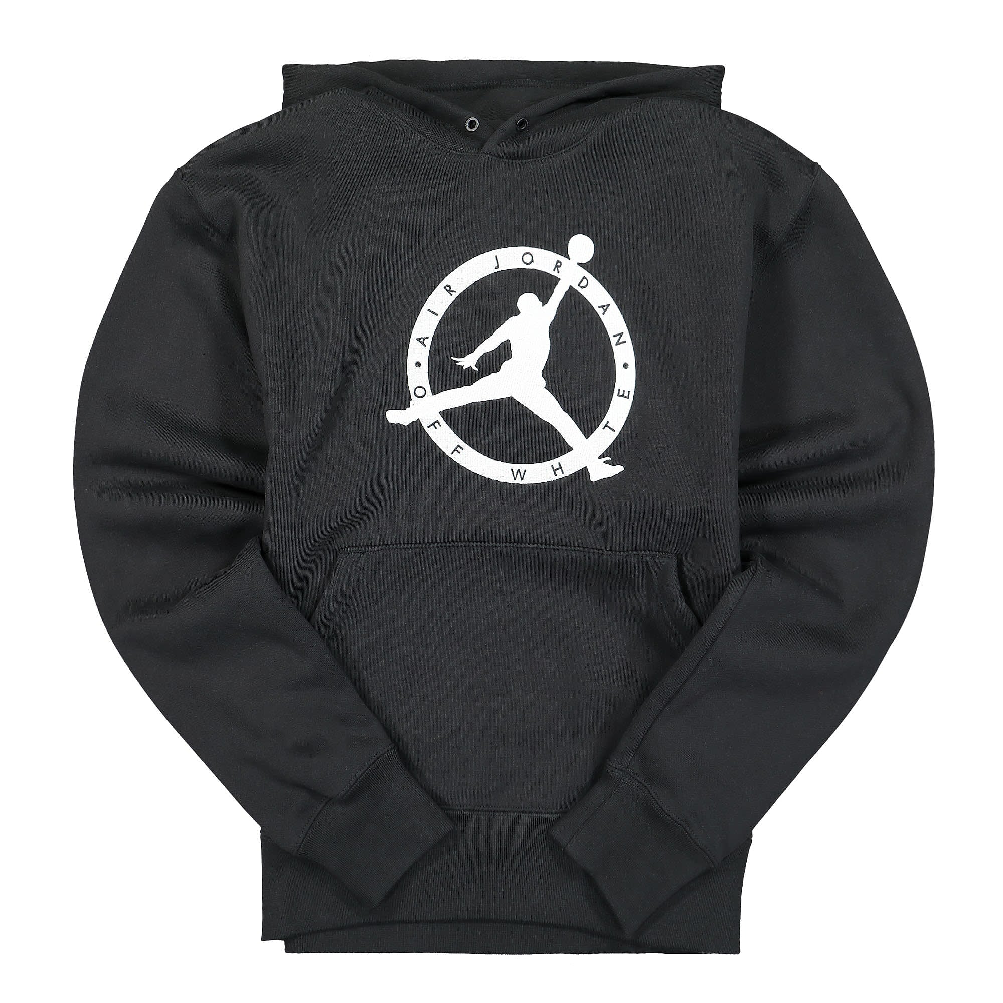 Jordan Off-White x Air Jordan Hoodie Black / White / Forest Green Hoodies DM0059 010 | Overkill