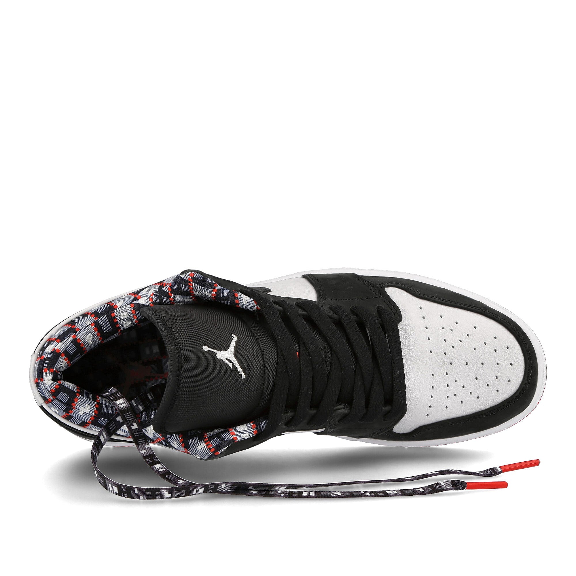 Jordan Air Jordan 1 Low Quai 54 White / Black - University Red  Detail view 1 | Overkill