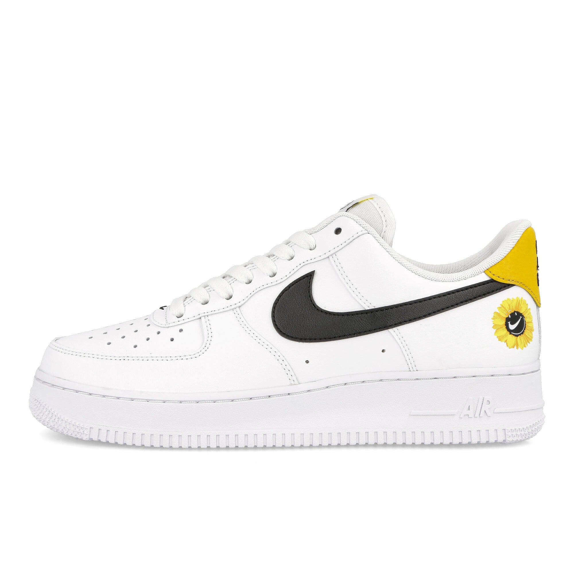 Nike air force 1 07 lv8 2 White / Black - Dark Sulfur - Opti Yellow  DM0118 100 | Overkill