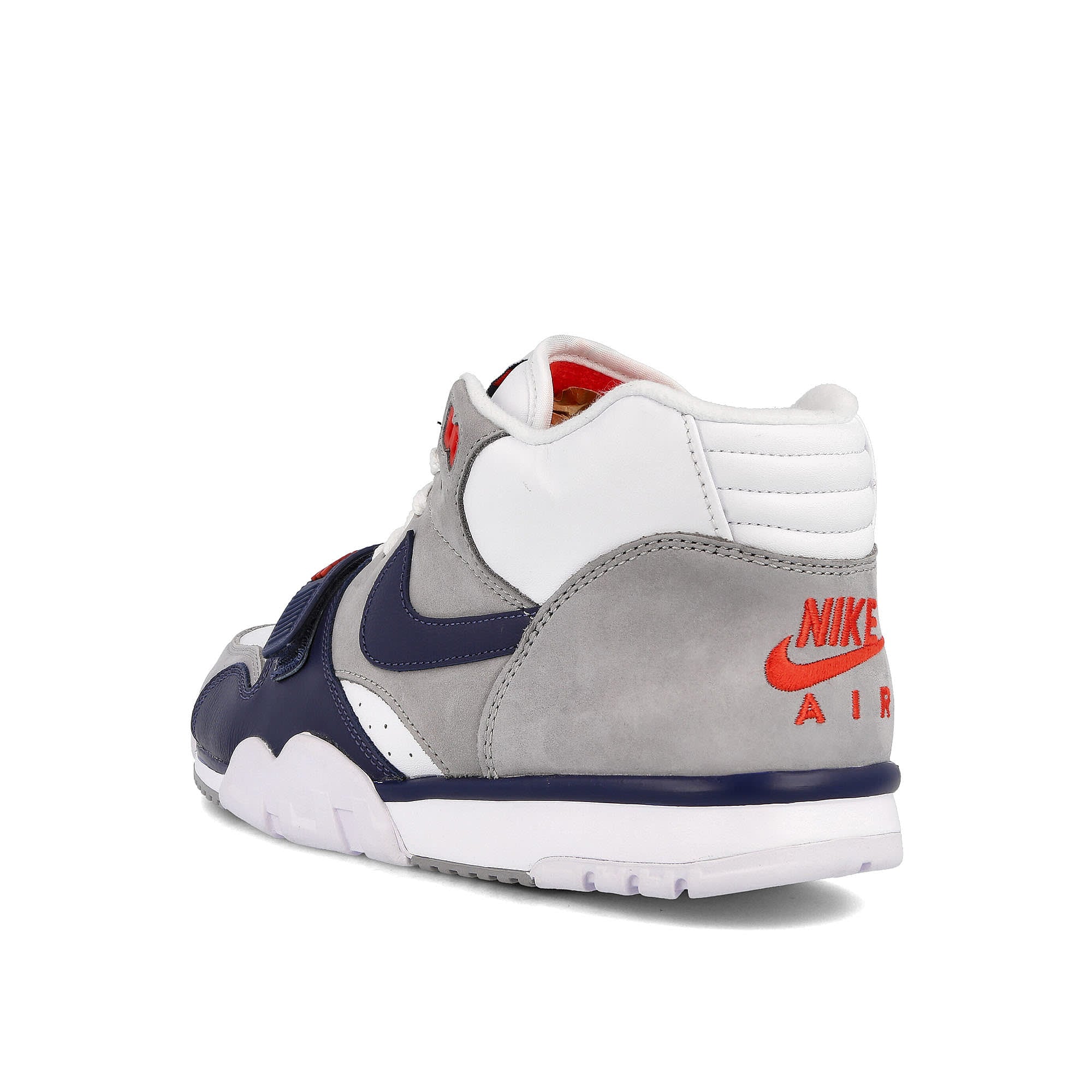 Nike air trainer 1 White-Midnight Navy - Medium Grey Sneakers  Material | Overkill