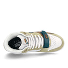 Nike air trainer 1 Limestone / Valerian Blue - Ale Brown - White Sneakers  Detailfoto | Overkill