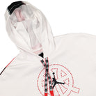 Jordan Air Jordan Quai 54 Fleece Hoodie White / University Red / Black Hoodies Close-up | Overkill