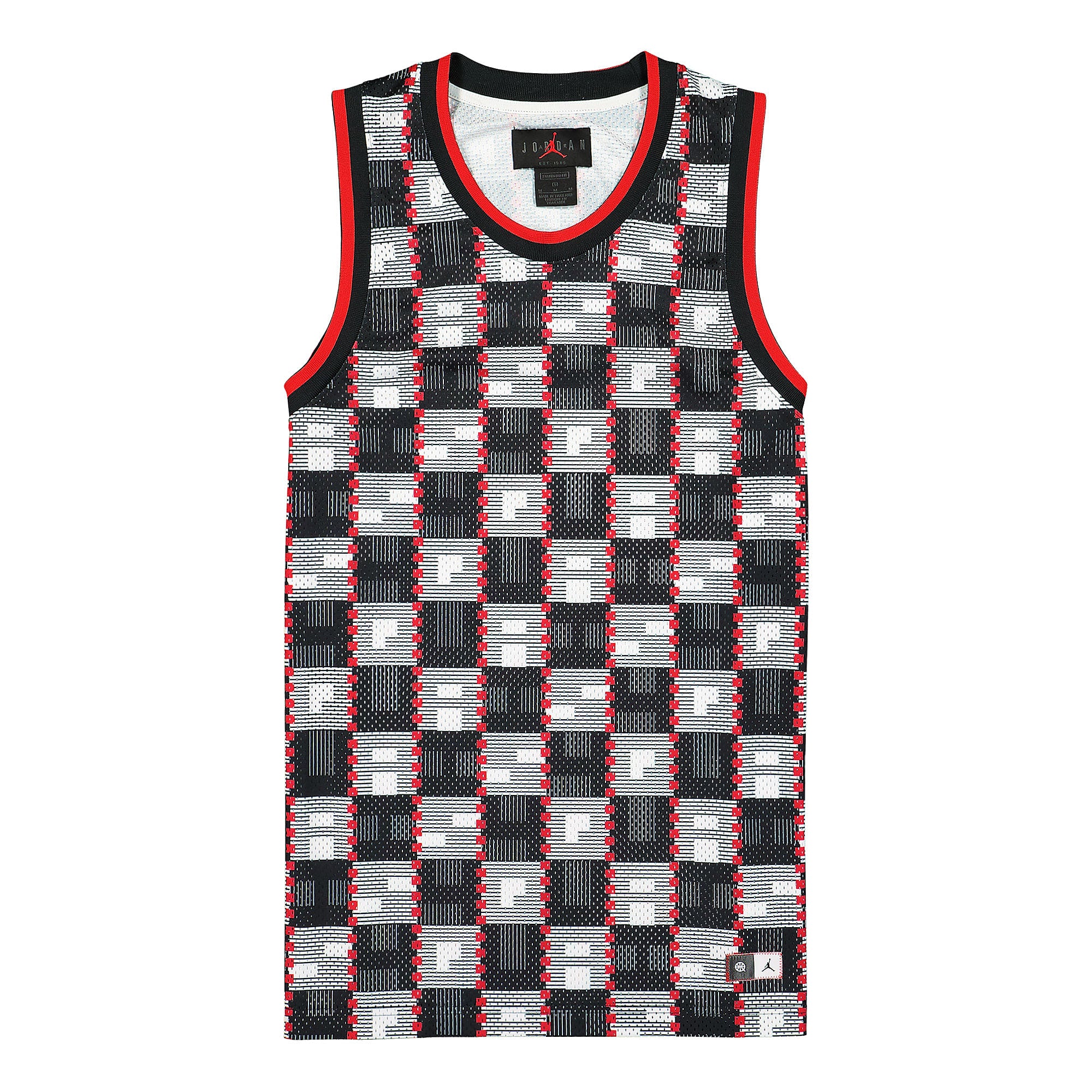 Jordan Air Jordan Quai 54 Off Court Jersey White / University Red / White T-Shirts DM0759 100 | Overkill