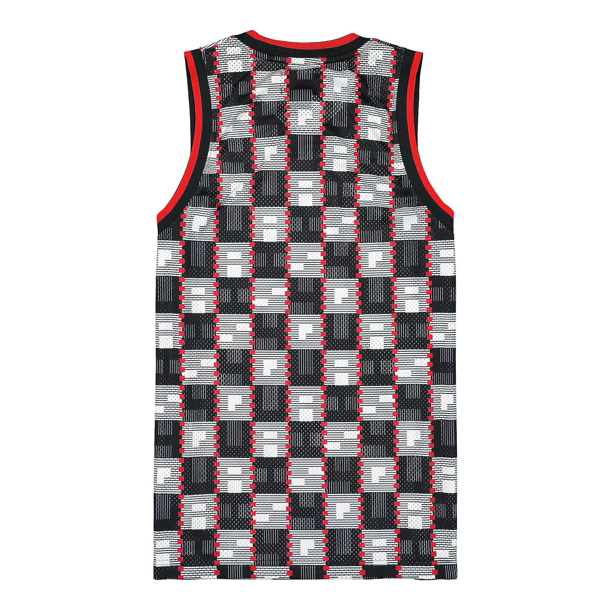 Jordan Air Jordan Quai 54 Off Court Jersey White / University Red / White T-Shirts Material | Overkill