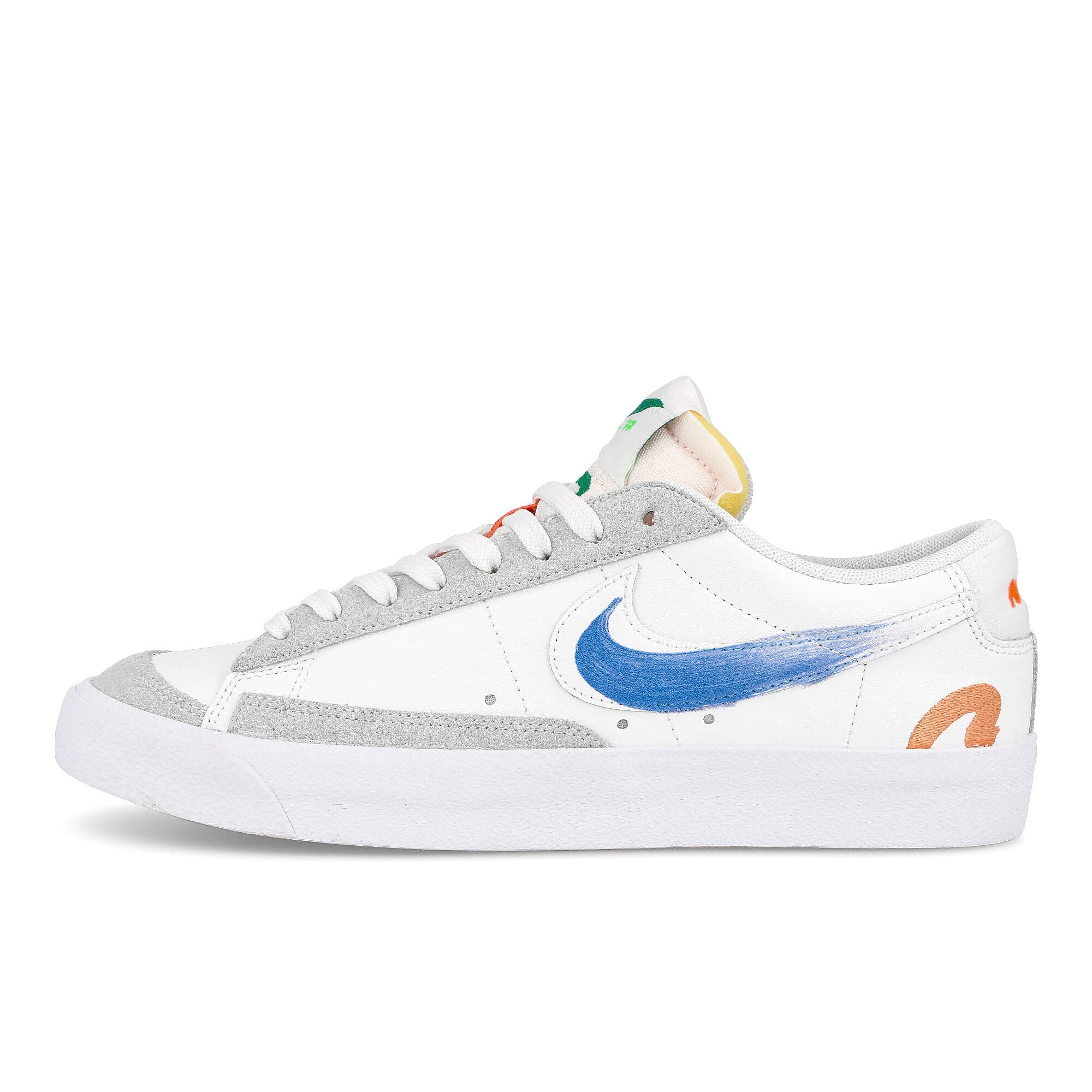 Nike flyleather blazer low 77 White / White - White   Material | Overkill