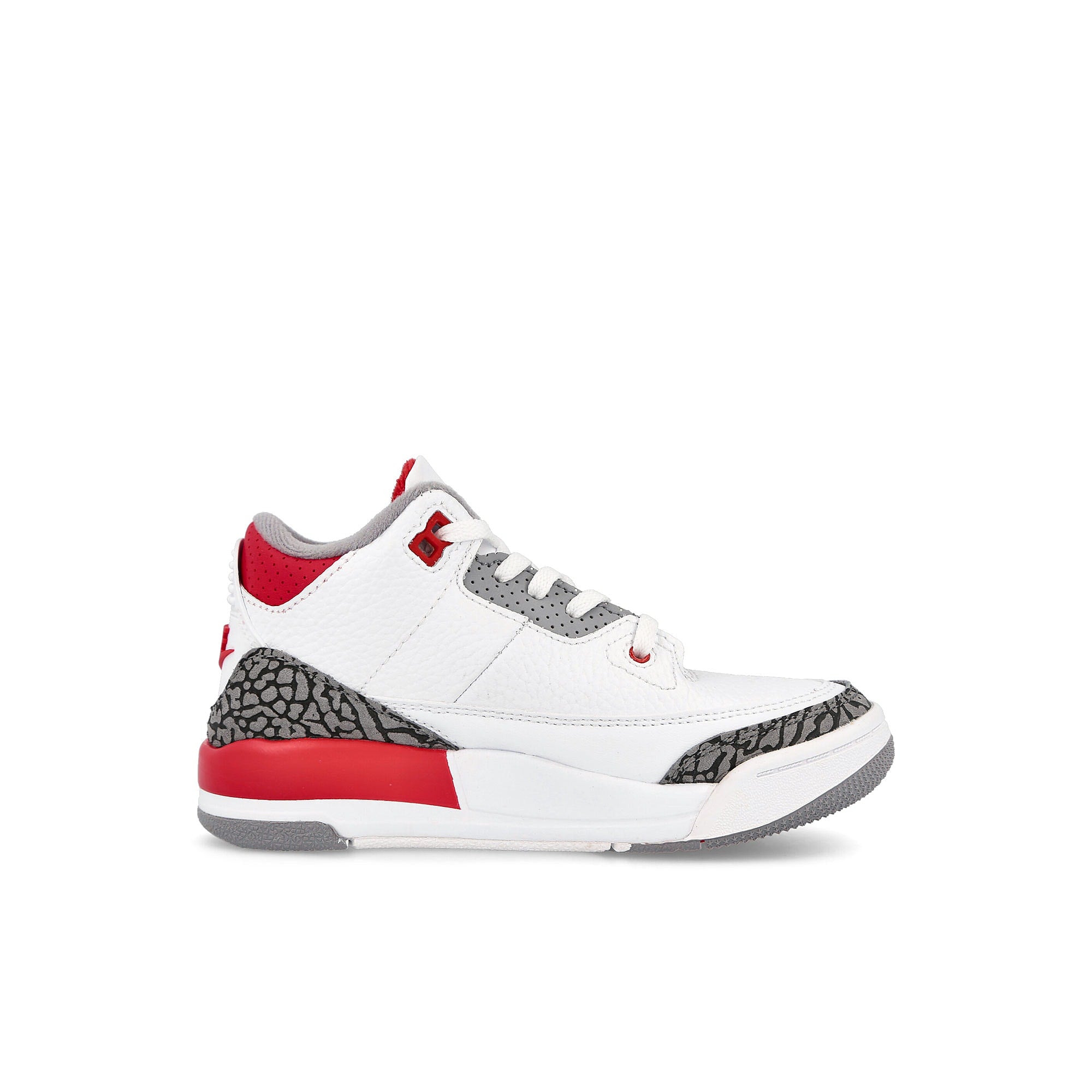 Jordan Air Jordan 3 Retro PS White / Fire Red - Black - Cement Grey Sneakers  Silhouette | Overkill