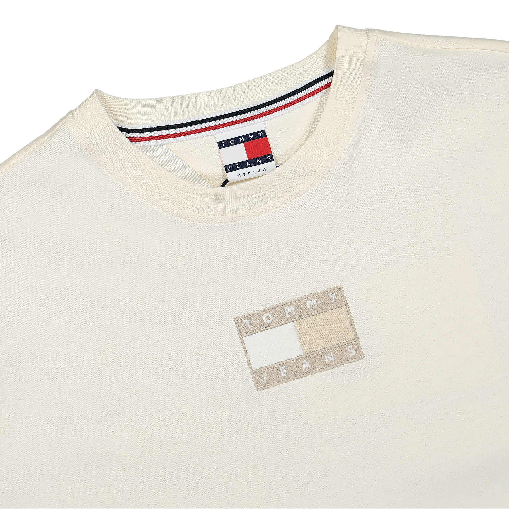 Tommy Jeans Best Graphic Tee Ancient White T-Shirts Close-up | Overkill