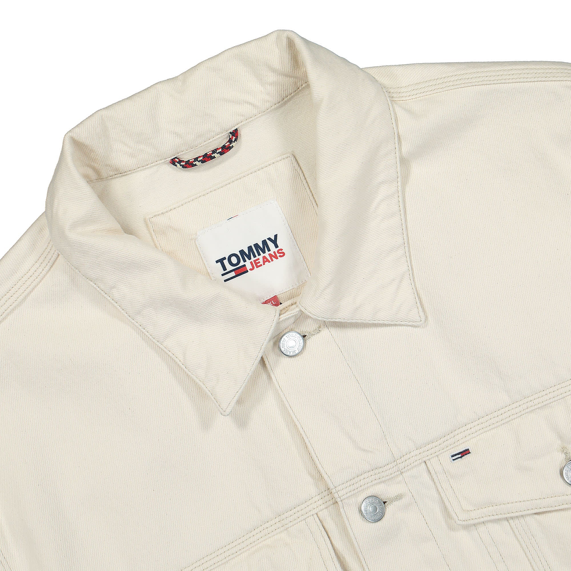 Tommy Jeans Oversize Track Jacket Denim Color Track Jackets Close-up | Overkill