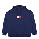 Tommy Jeans TJCU Flag Hoodie Yale Navy Hoodies DM0DM15163DY4 | Overkill