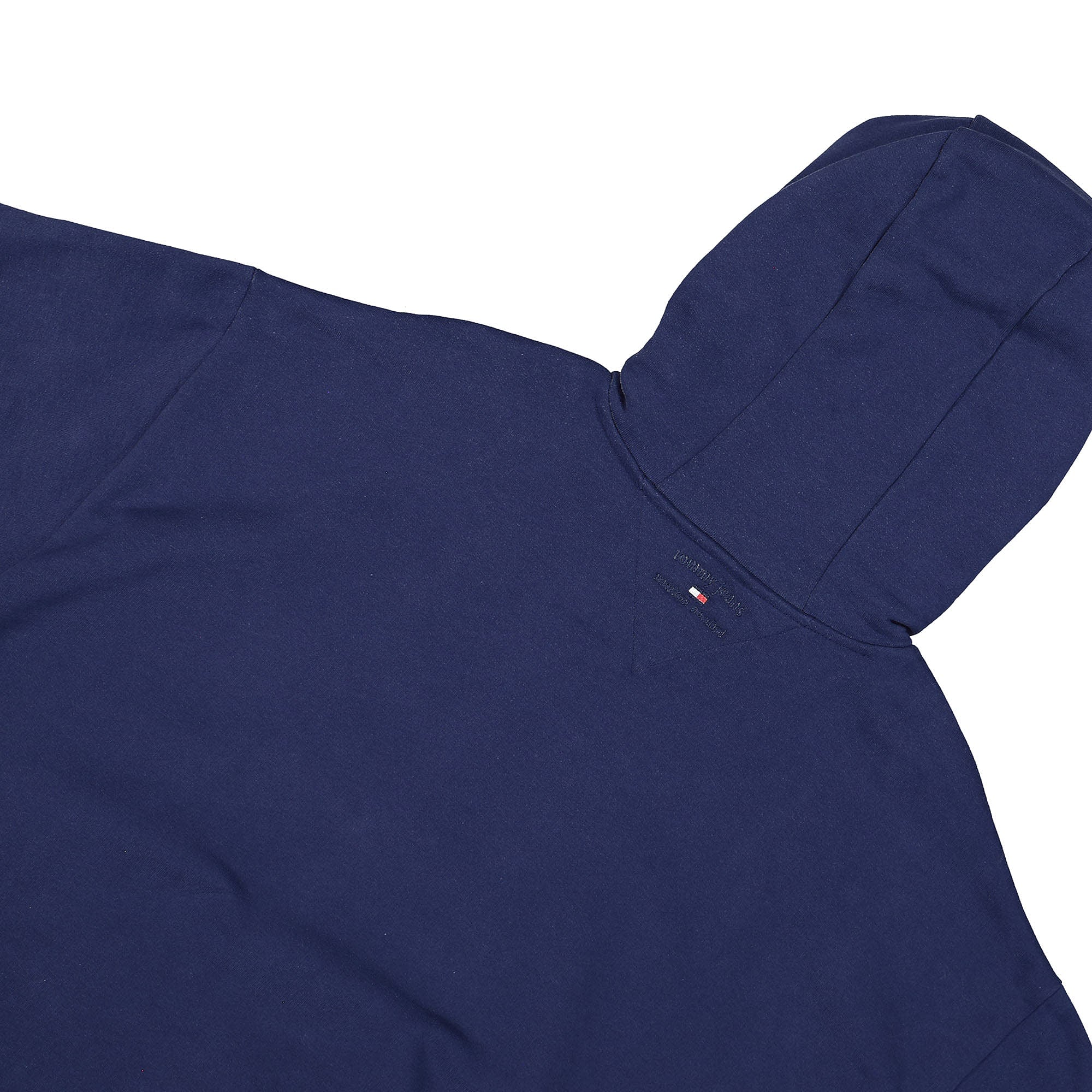 Tommy Jeans TJCU Flag Hoodie Yale Navy Hoodies Detail view 1 | Overkill