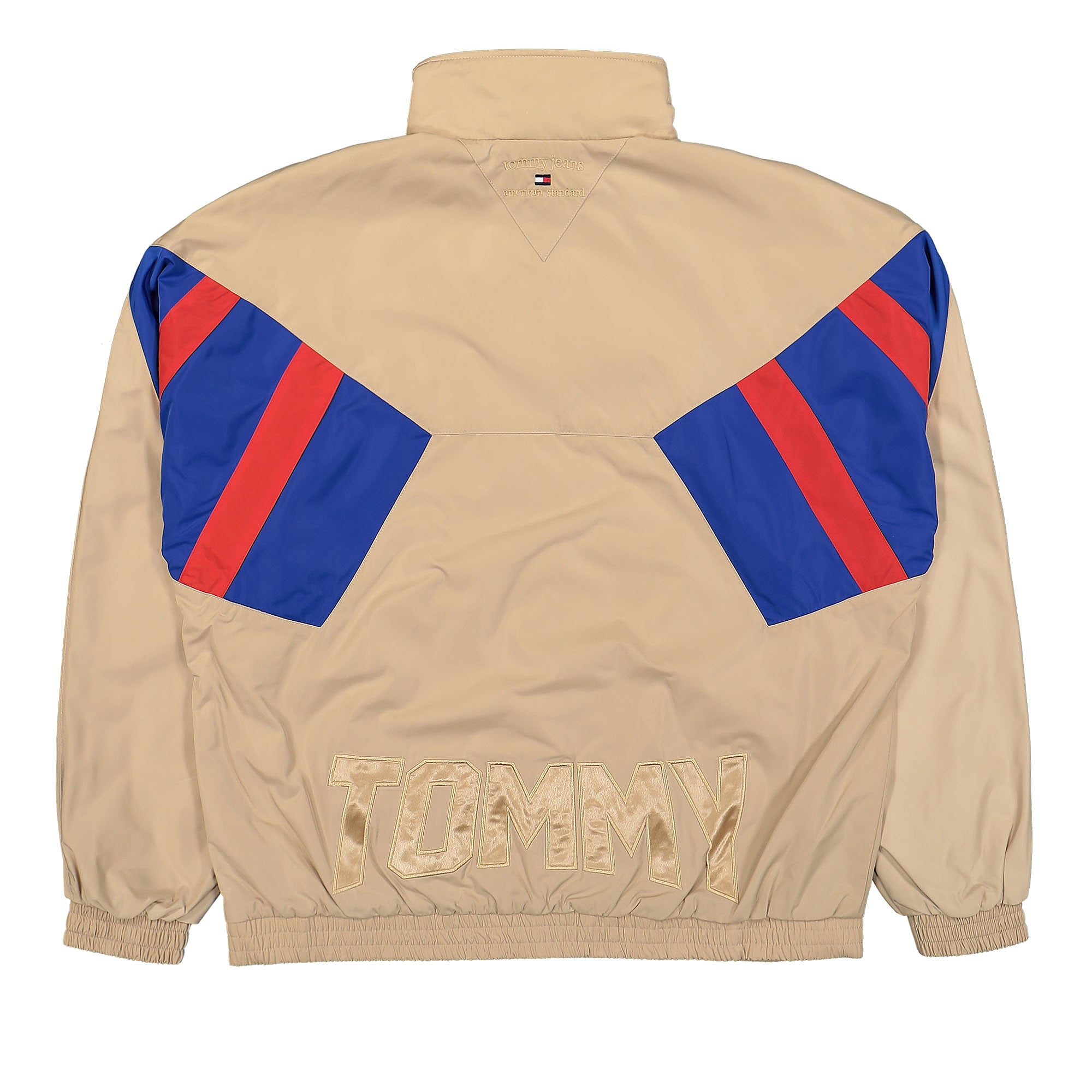 Tommy Jeans TJCU Colorblock Track Jacket Horseradish Track Jackets Material | Overkill