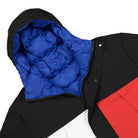 Tommy Jeans TJCU Reversible Monogram Flag Jacket Cobalt / Black Jackets Close-up | Overkill