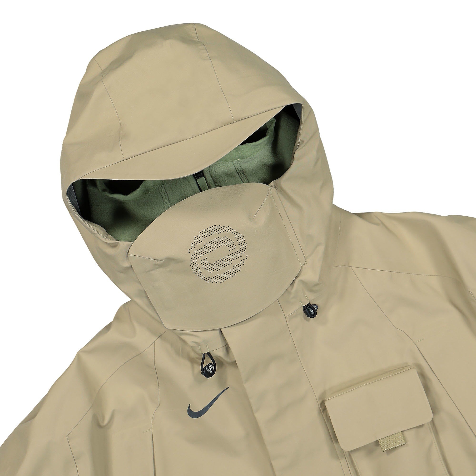 Nike Travis Scott x Nike NRG BH Jacket Limestone Jackets Close-up | Overkill