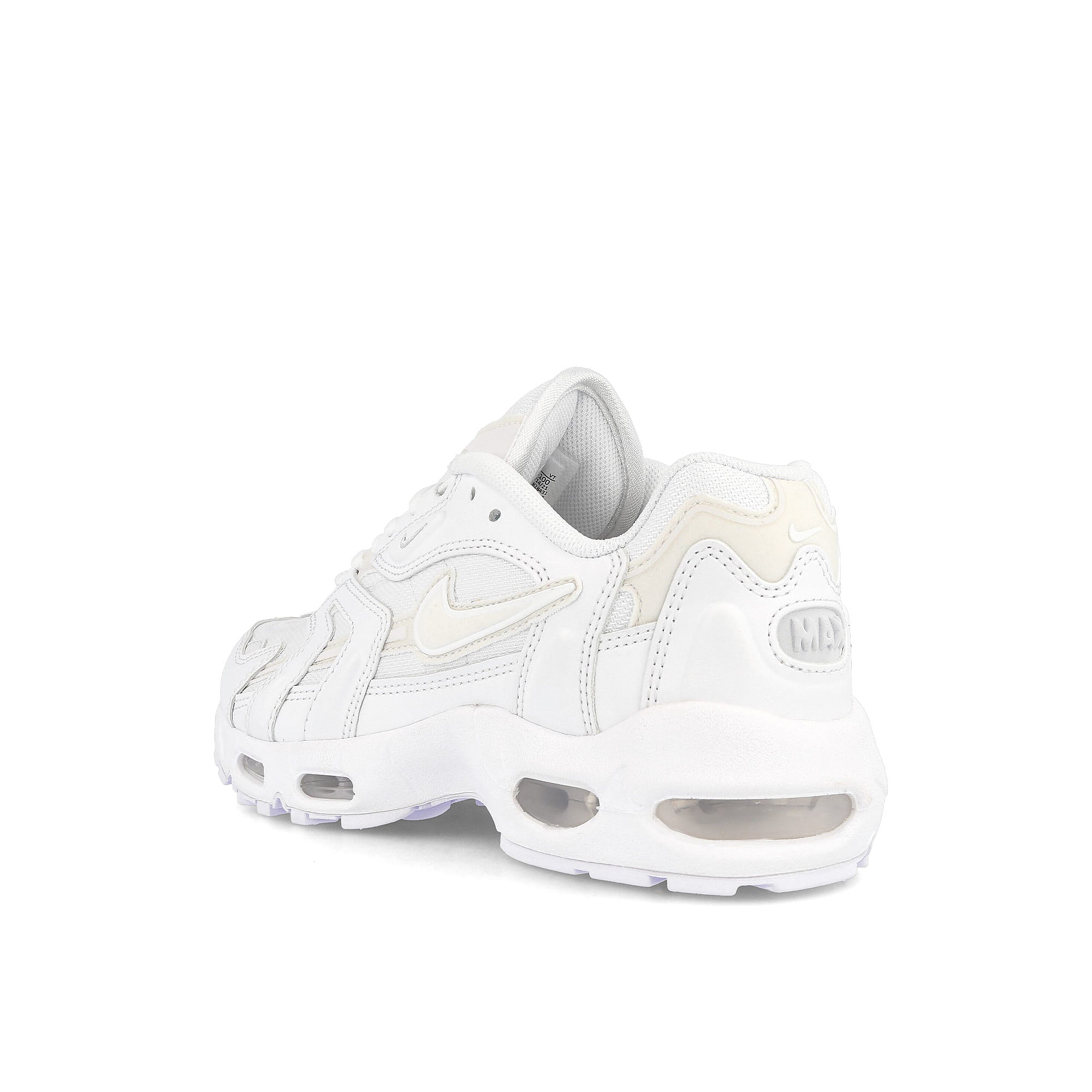 Nike wmns air max 96 ii White-White - Pure Platinum Sneakers  Material | Overkill