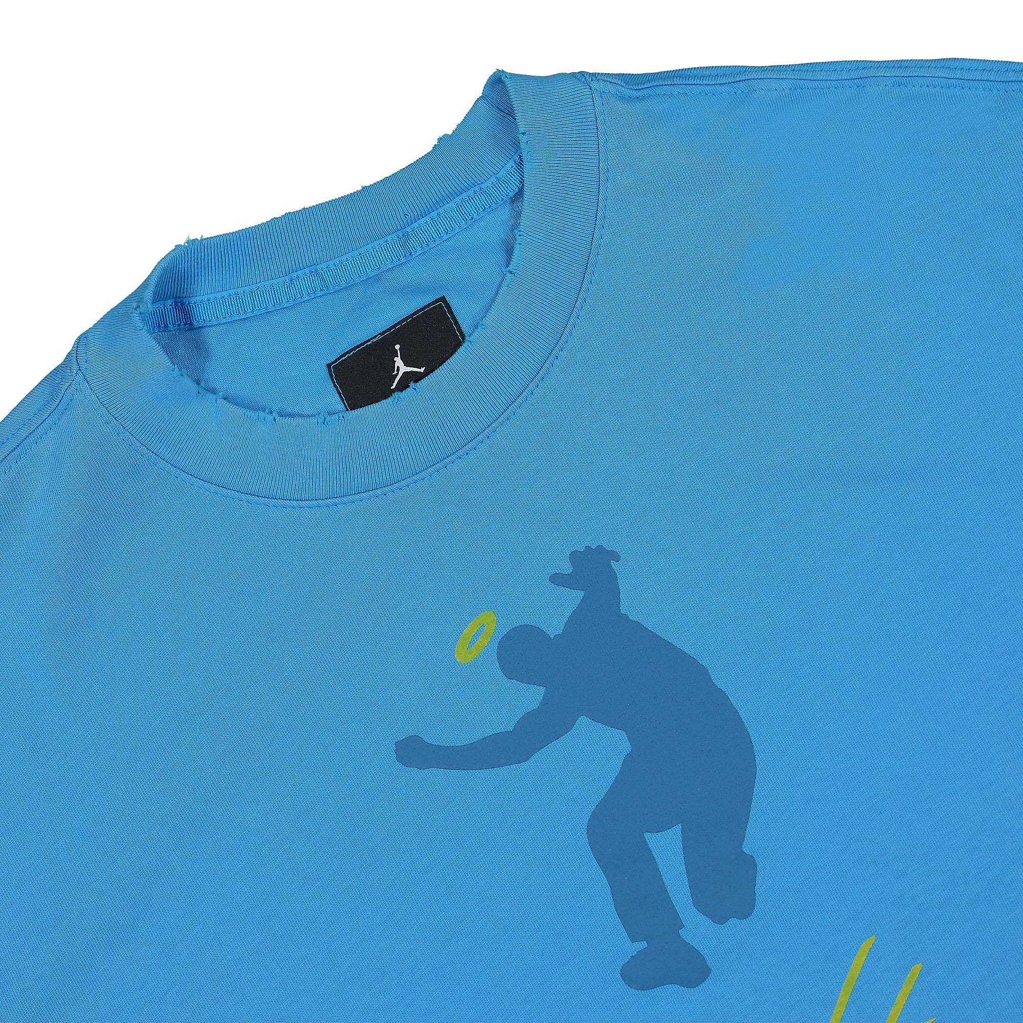 Jordan Union LA x Air Jordan Graphic Tee Equator Blue / Equator Blue T-Shirts Close-up | Overkill