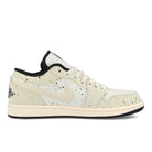 Jordan Air Jordan 1 Low SE Sail / Black - Total Orange - Electric Green   Material | Overkill