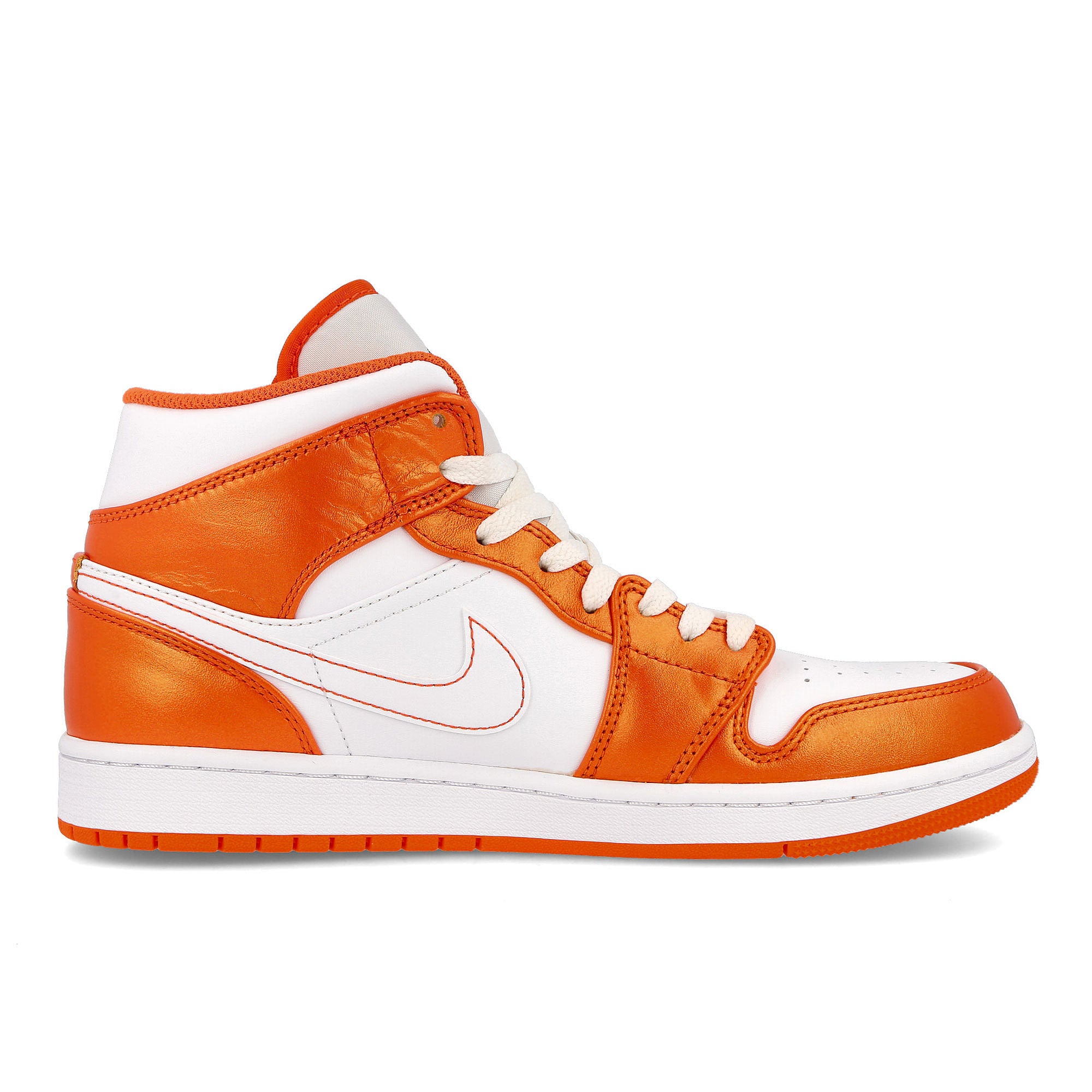 Jordan Air Jordan 1 Mid SE Electro Orange / Black - White   Material | Overkill