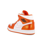 Jordan Air Jordan 1 Mid SE Electro Orange / Black - White  Close-up | Overkill