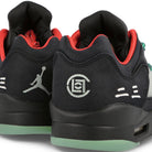 Jordan Clot x Air Jordan 5 Retro Low SP Black / Classic Jade - Fire Red  Detail view 1 | Overkill