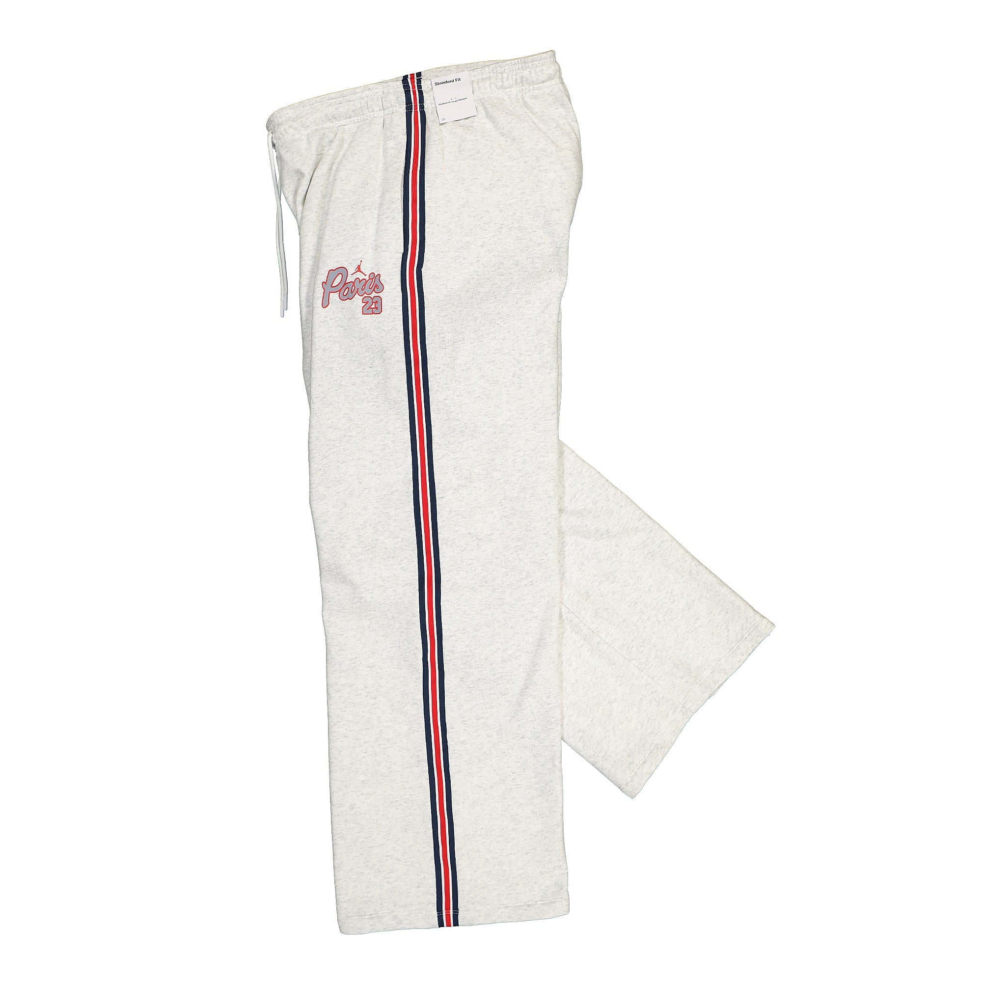 Jordan Paris Saint Germain x Wmns Air Jordan Fleece Pants Birch Heather Casual Pants Close-up | Overkill