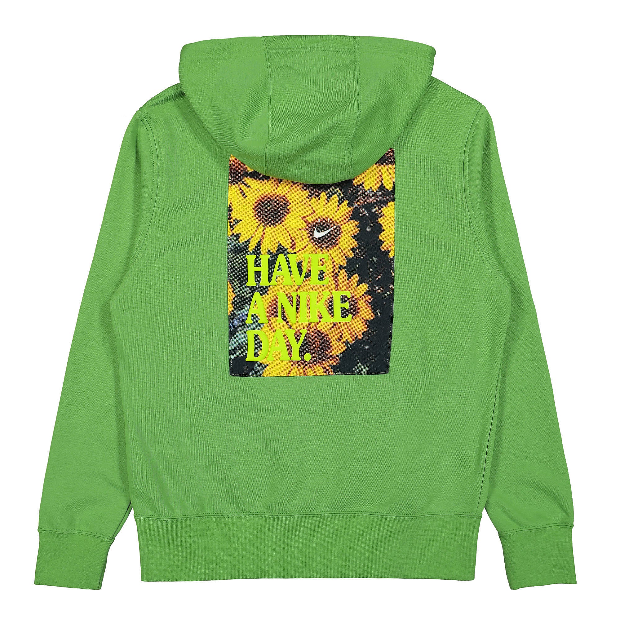 Nike NSW HBR-S French Terry Hoodie Chlorophyll / Malachite Hoodies Close-up | Overkill