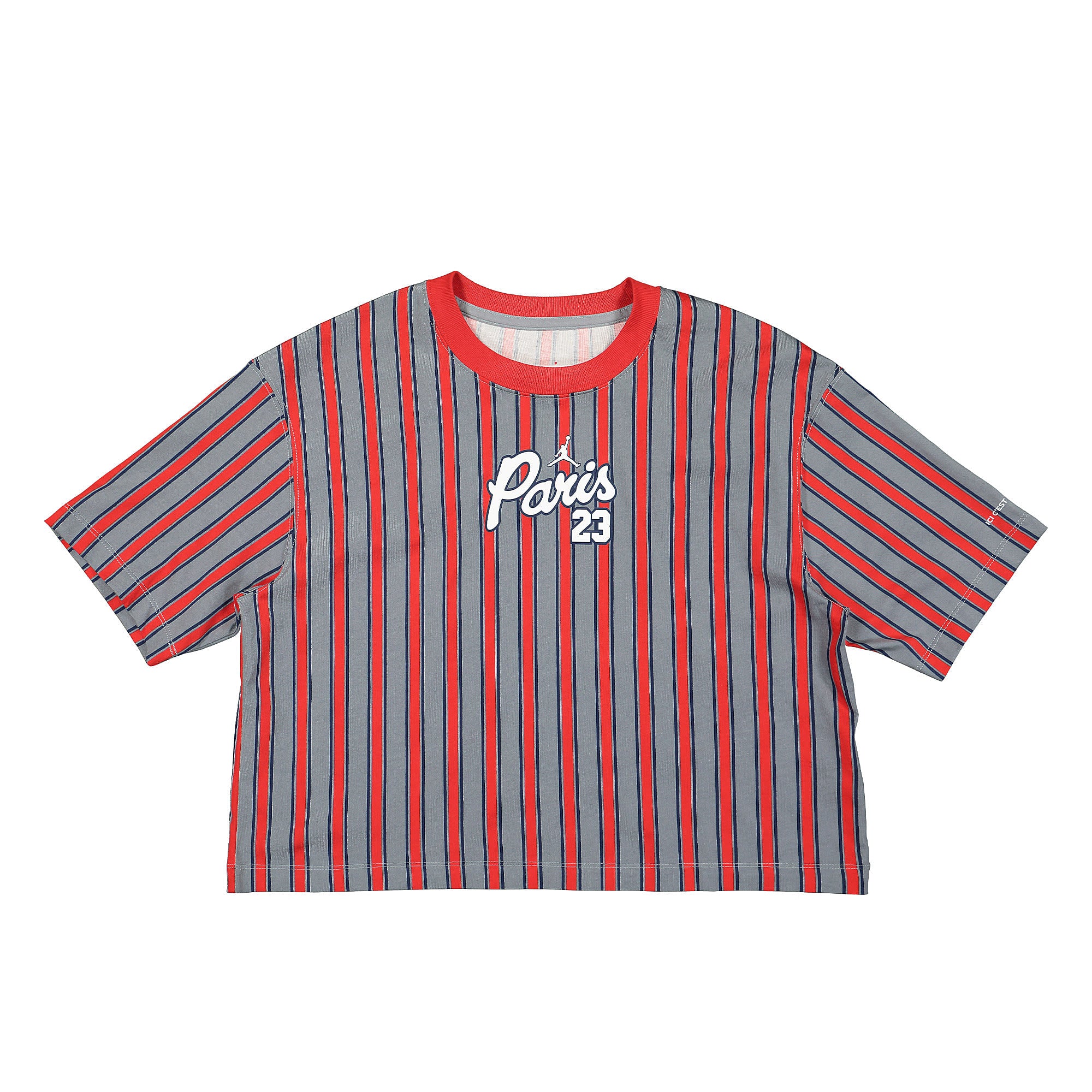 Jordan Paris Saint Germain x Wmns Air Jordan GFX Tee Stealth / Univerity Red T-Shirts DM4998 090 | Overkill