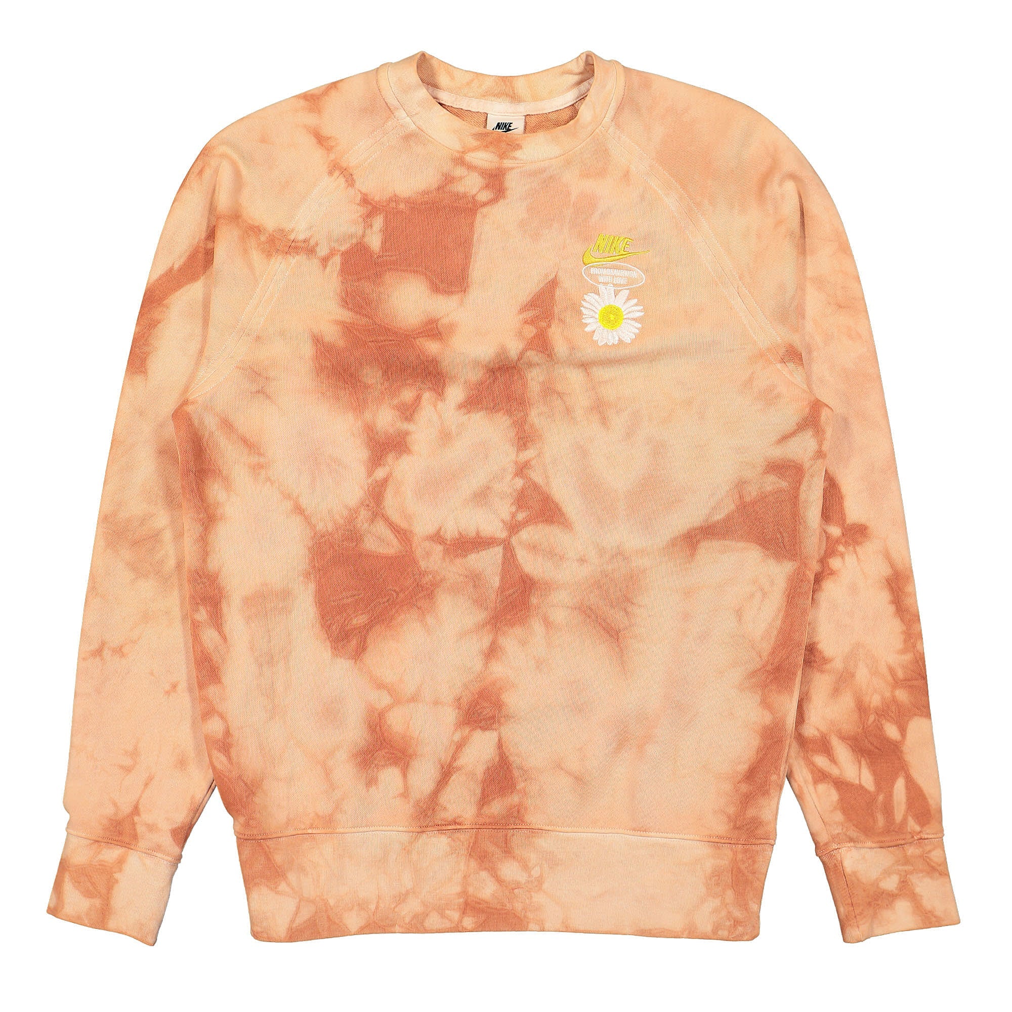 Nike NSW HBR-S French Terry Crew Sweatshirt University Red / Medium Blue Sweatshirts DM5010 657 | Overkill