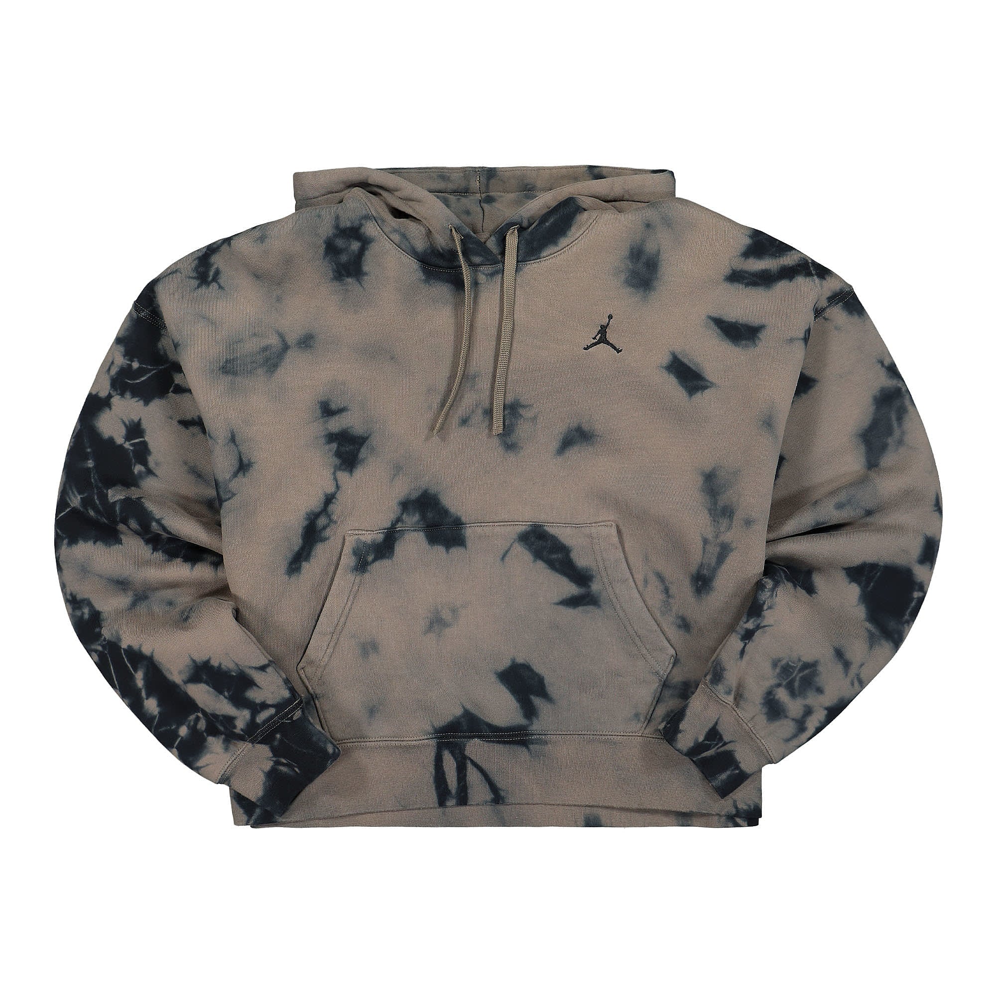 Jordan Wmns Air Jordan Heritage Fleece Hoodie Olive Grey / Black / Black Hoodies DM5238 040 | Overkill