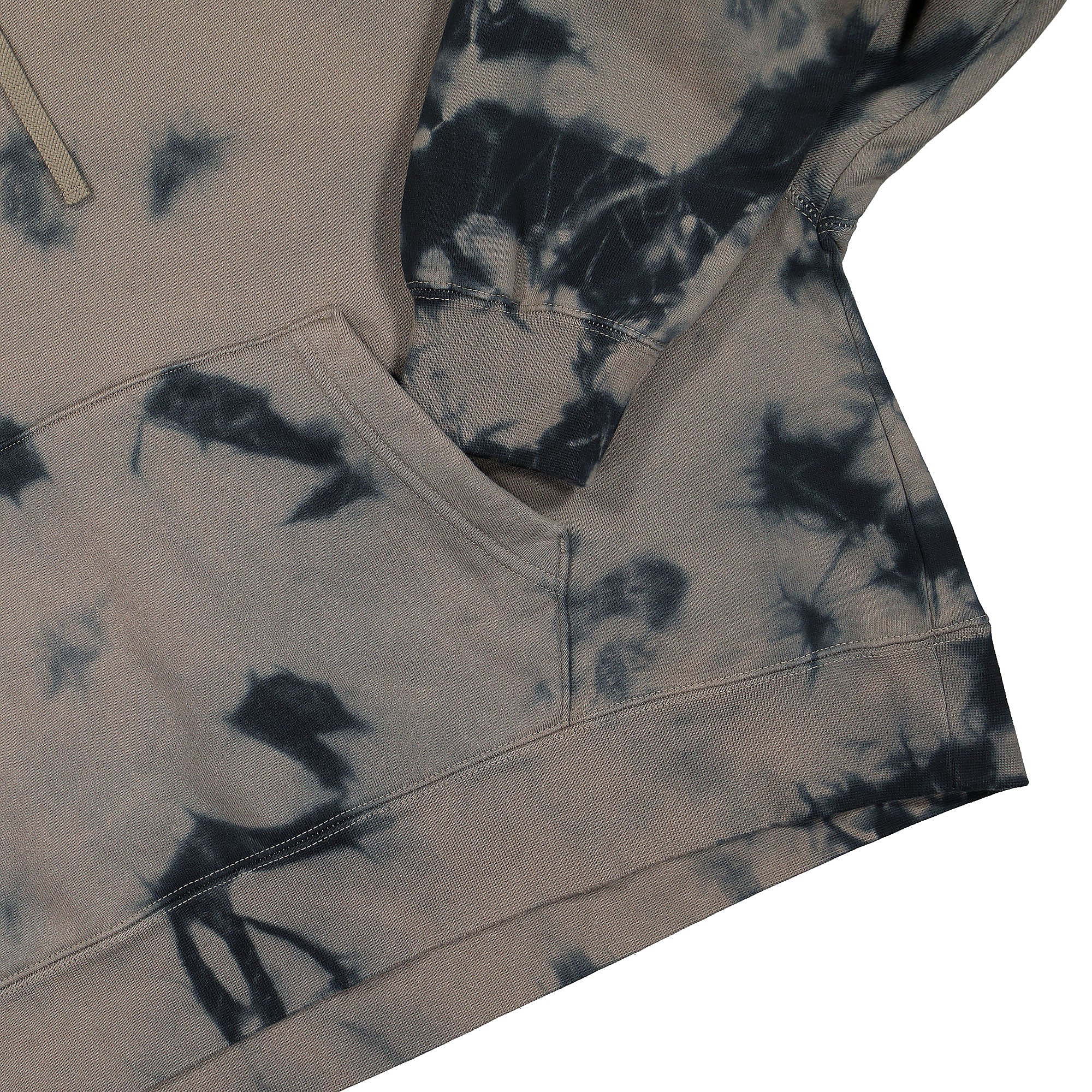 Jordan Wmns Air Jordan Heritage Fleece Hoodie Olive Grey / Black / Black Hoodies Detailfoto | Overkill