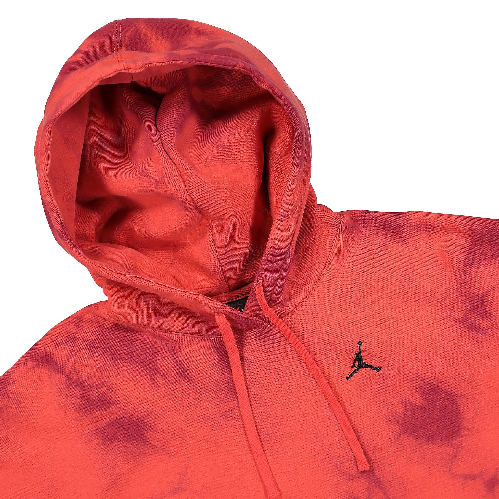 Jordan Wmns Air Jordan Heritage Fleece Hoodie Light Crimson / Mystic Hibiscus / Black Hoodies Close-up | Overkill
