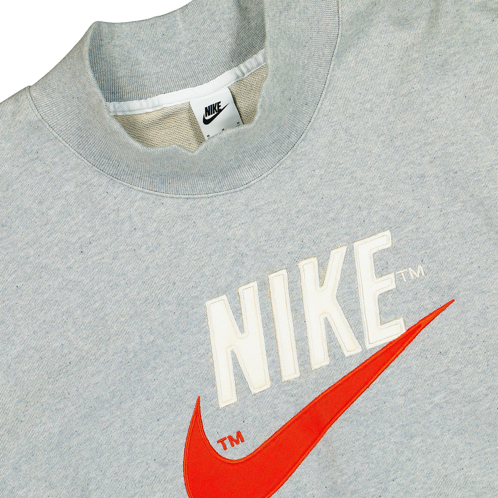 Nike NSW Nike Trend Overshirt Grey Heather Sweatshirts Close-up | Overkill
