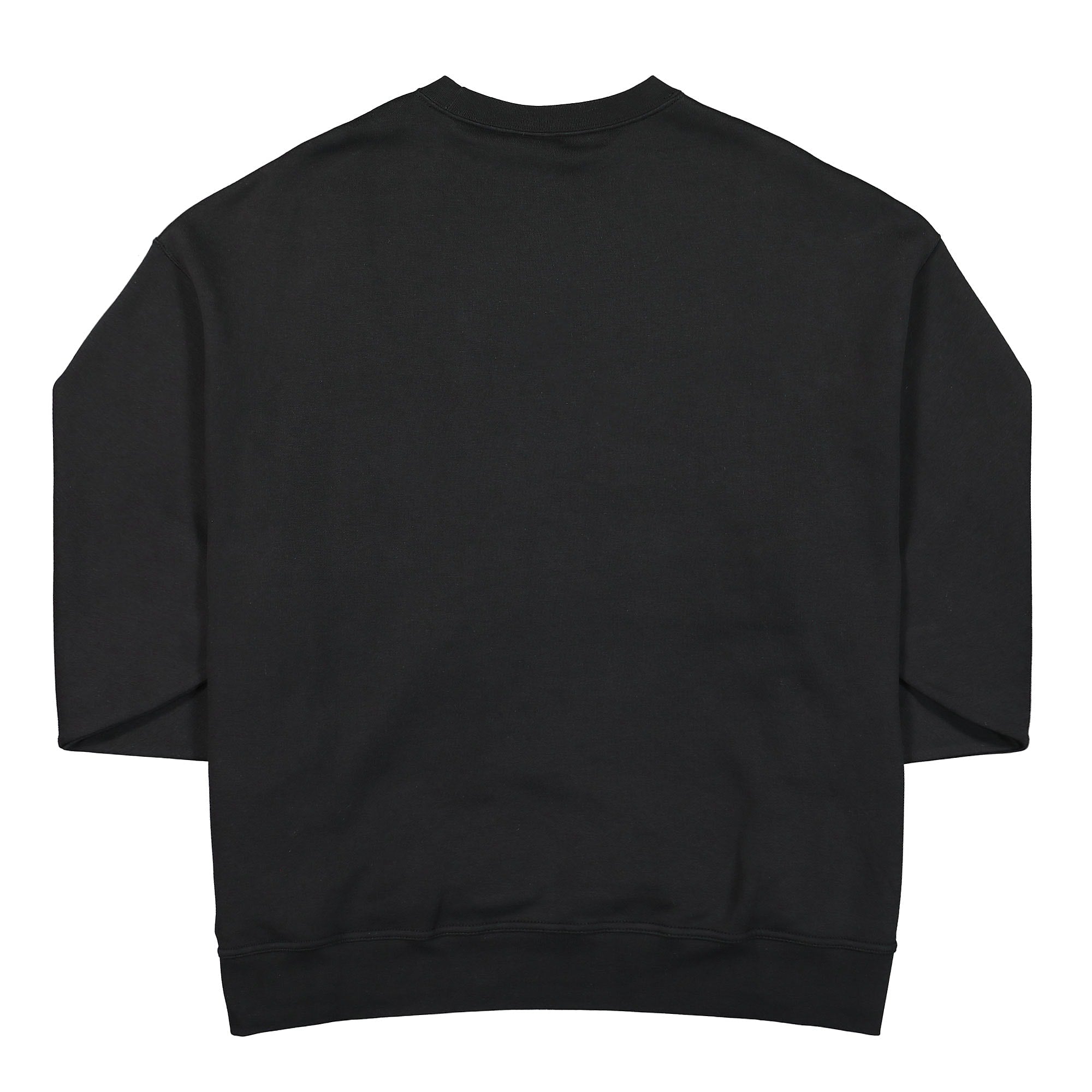 Nike Wmns NSW Essentials Collection Over-Oversized Fleece Sweatshirt Black / White Sweatshirts Material | Overkill