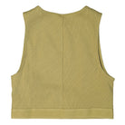 Nike Wmns NSW Air Rib Tank Top Barley / Lemon Drop Tops Material | Overkill