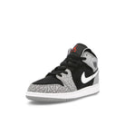 Jordan Air Jordan 1 Mid SE GS Black / University Red - White - Light Smoke Grey  Detailfoto | Overkill