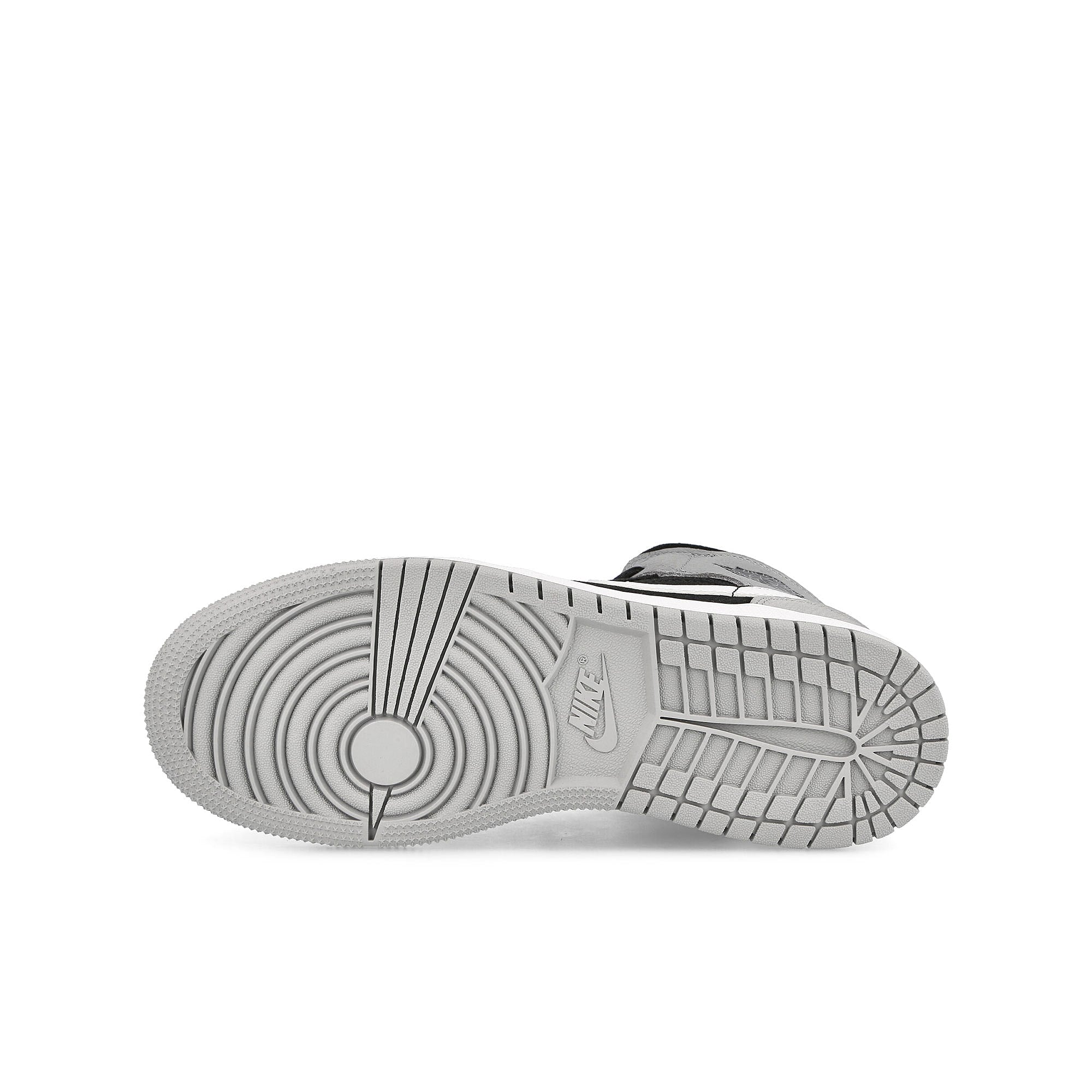 Jordan Air Jordan 1 Mid SE GS Black / University Red - White - Light Smoke Grey  Detail view 2 | Overkill