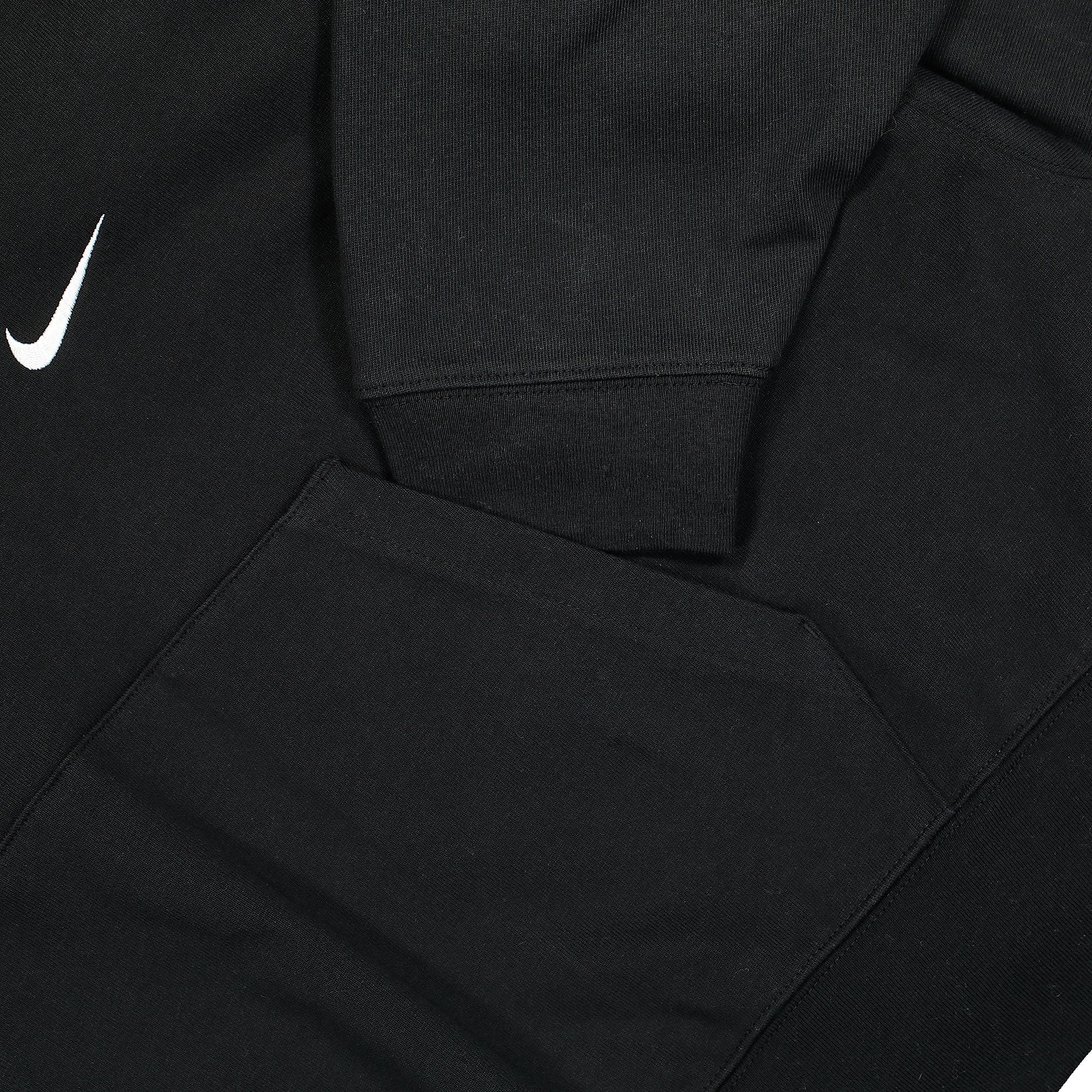 Nike Wmns NSW Oversized Jersey Hoodie Black / White Hoodies Detailfoto | Overkill