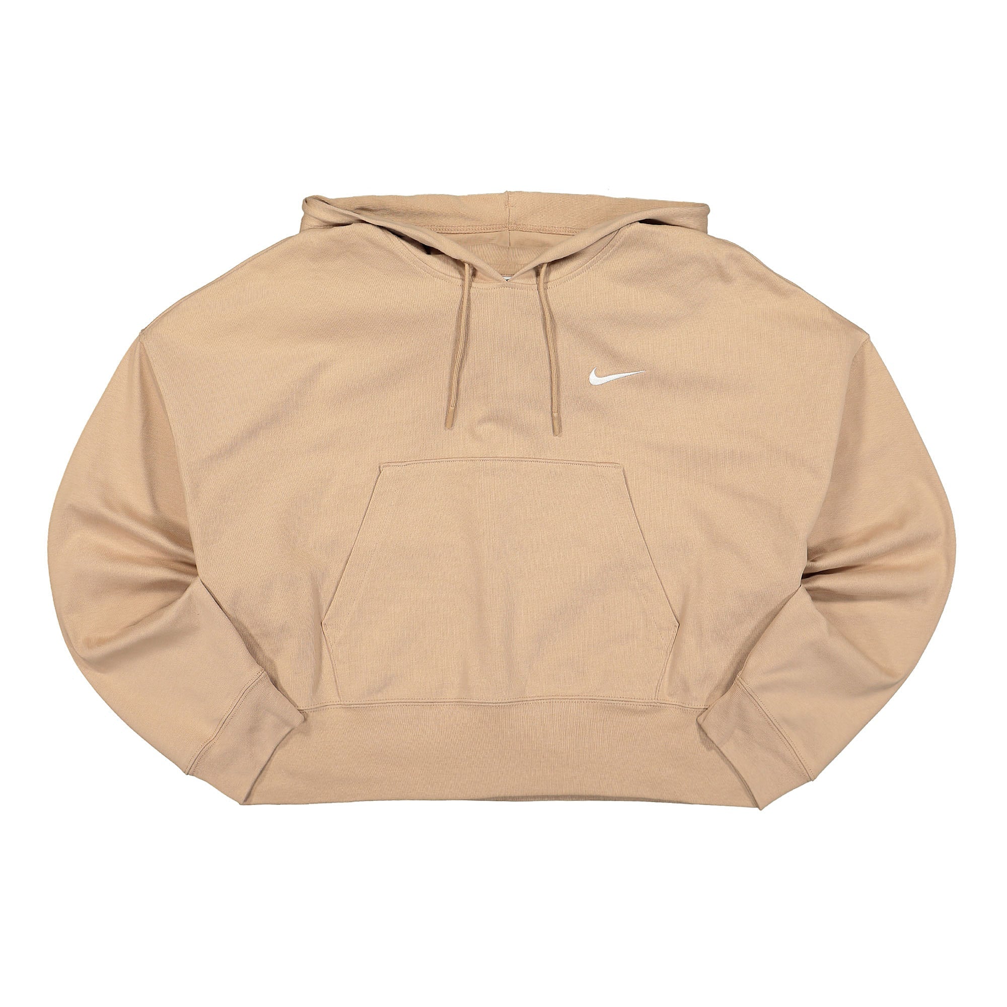 Nike Wmns NSW Oversized Jersey Hoodie Hemp / White Hoodies DM6417 200 | Overkill