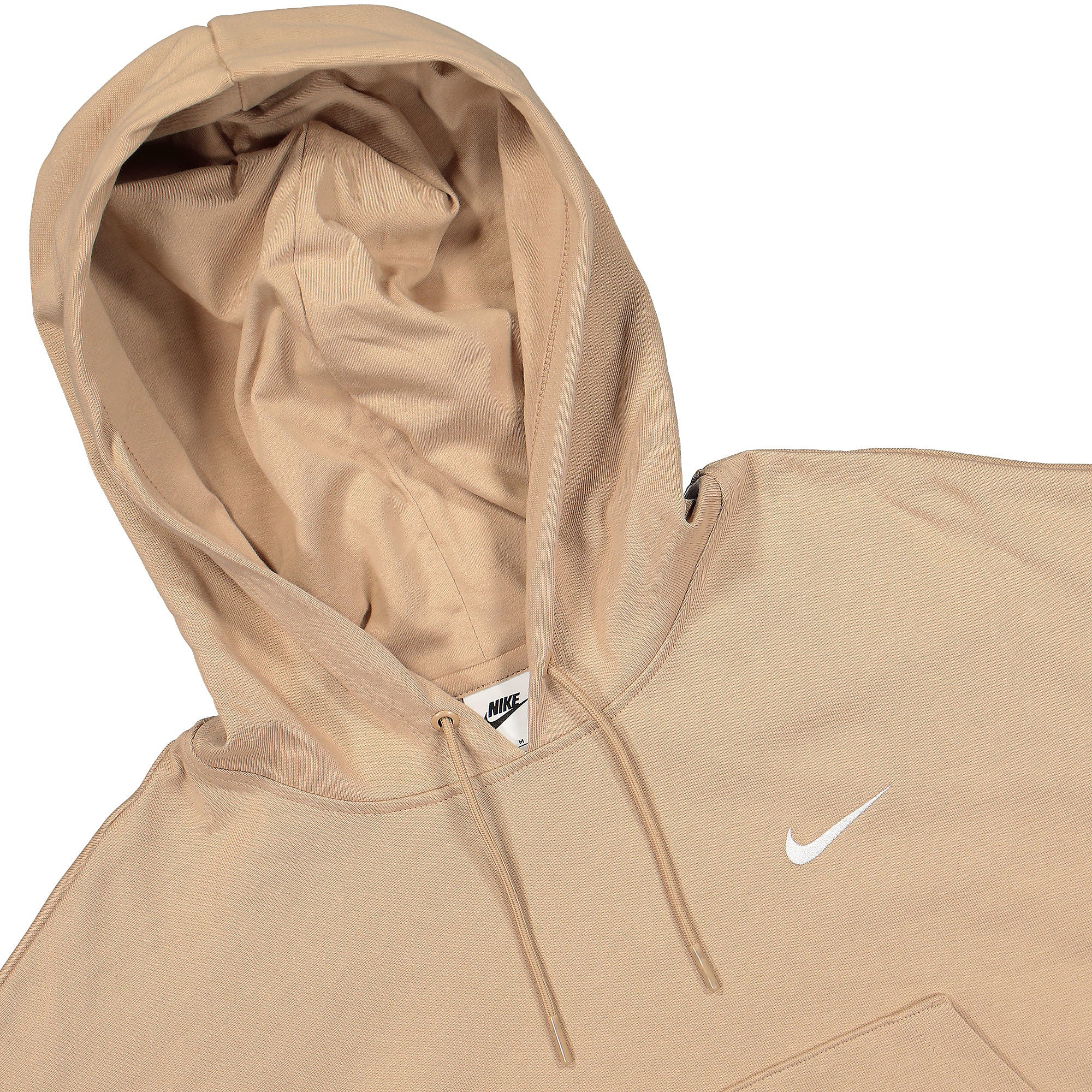 Nike Wmns NSW Oversized Jersey Hoodie Hemp / White Hoodies Close-up | Overkill