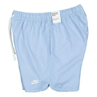 Nike NK Club Woven Lined Flow Short Light Marine / White Shorts Close-up | Overkill
