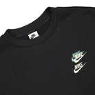 Nike NSW Sport Essentials Plus Crew Sweatshirt Black / Black Sweatshirts Close-up | Overkill
