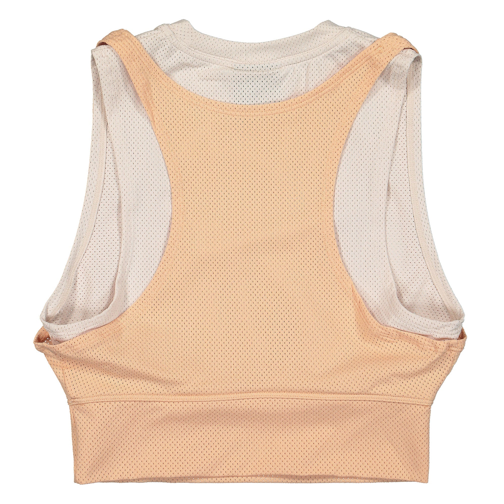 Jordan Wmns Air Jordan Essentials Crop Top White Onyx / Light Orewood Brown Tops Material | Overkill