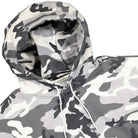 Nike NRG Solo Swoosh Fleece Camo Hoodie Sail Hoodies Close-up | Overkill