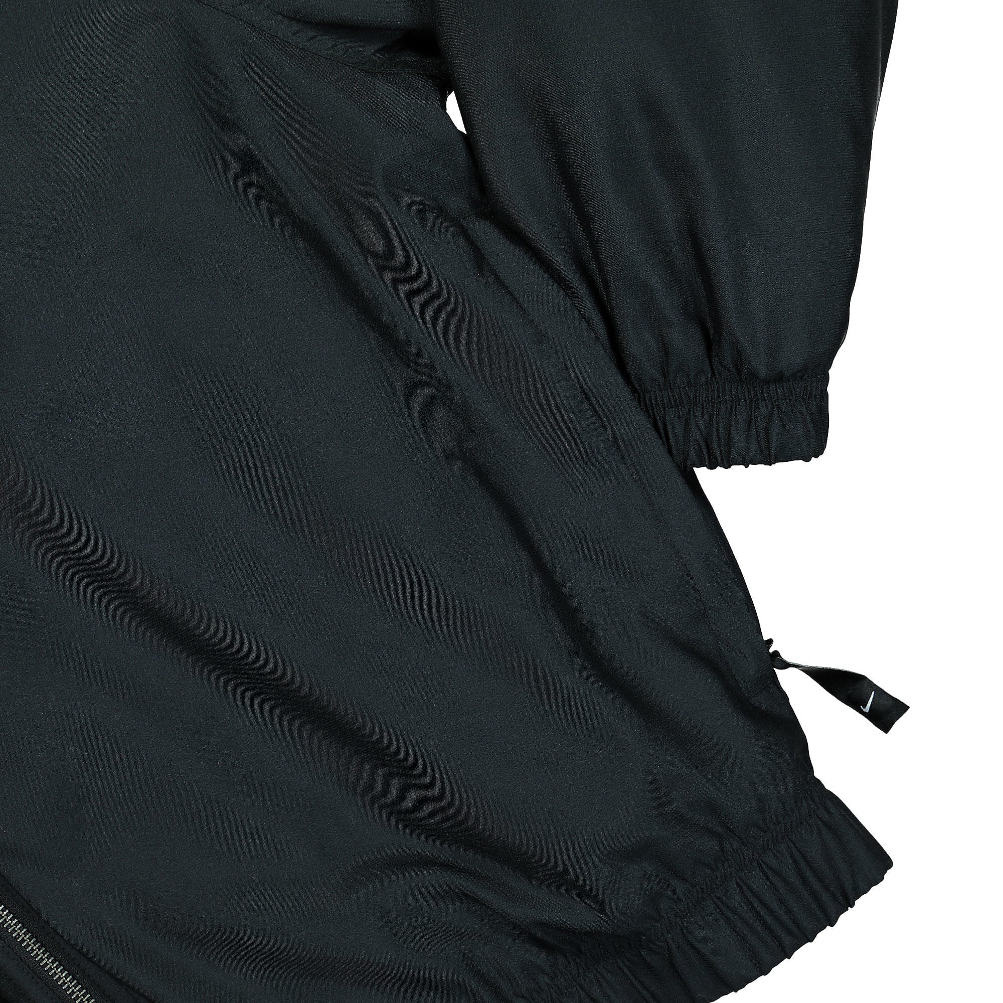 Nike Solo Swoosh Satin Bomber Jacket Black / Bleached Coral / White Bomber & Varsity Jackets Detailfoto | Overkill