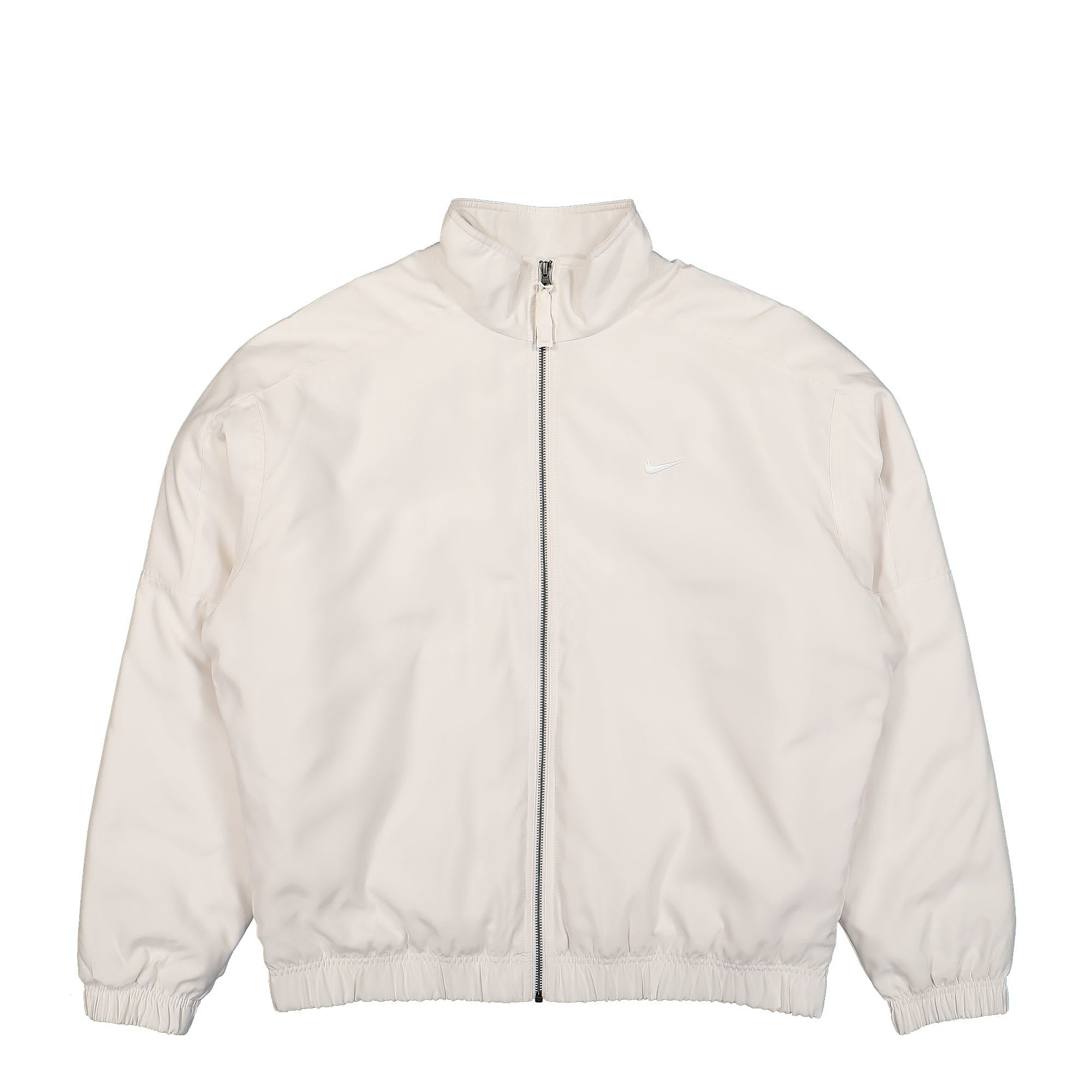 Nike Solo Swoosh Satin Bomber Jacket Phantom / White Bomber & Varsity Jackets DN1266 030 | Overkill