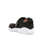 Nike wmns air rift breathe Black-Rush Orange - White Sneakers  Material | Overkill