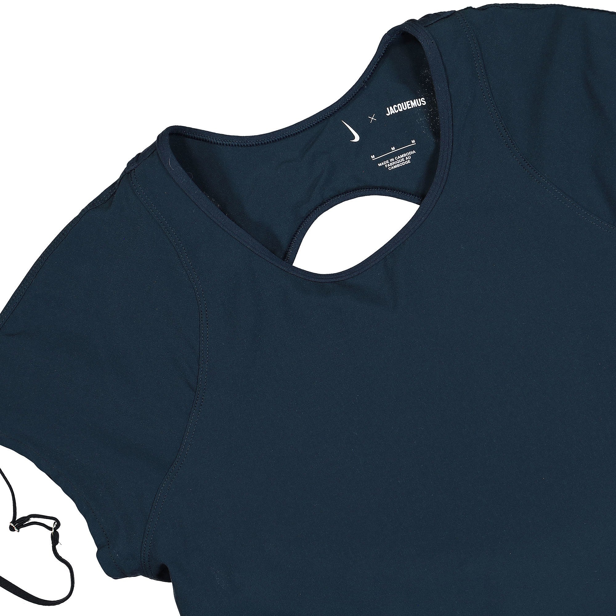 Nike Jacquemus x Nike Wmns NRG Dri-FIT Dress Dark Obsidian / Black Dresses Close-up | Overkill