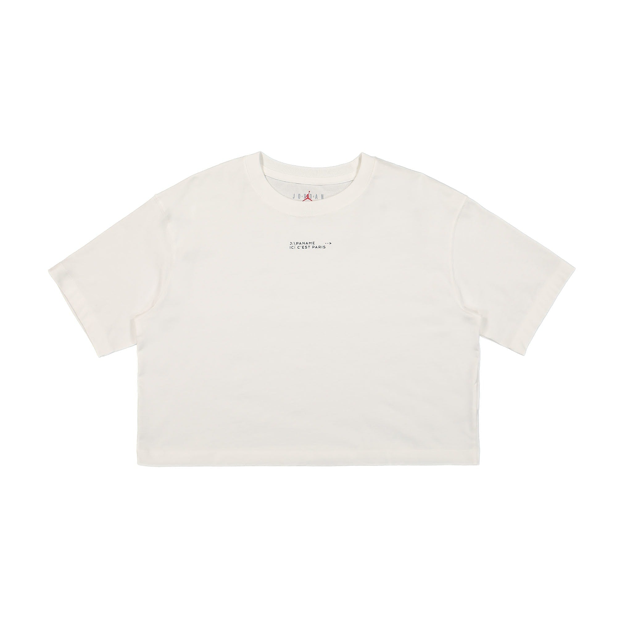 Jordan Paris Saint Germain x Wmns Air Jordan Boxy Graphic Tee White T-Shirts DN3333 100 | Overkill