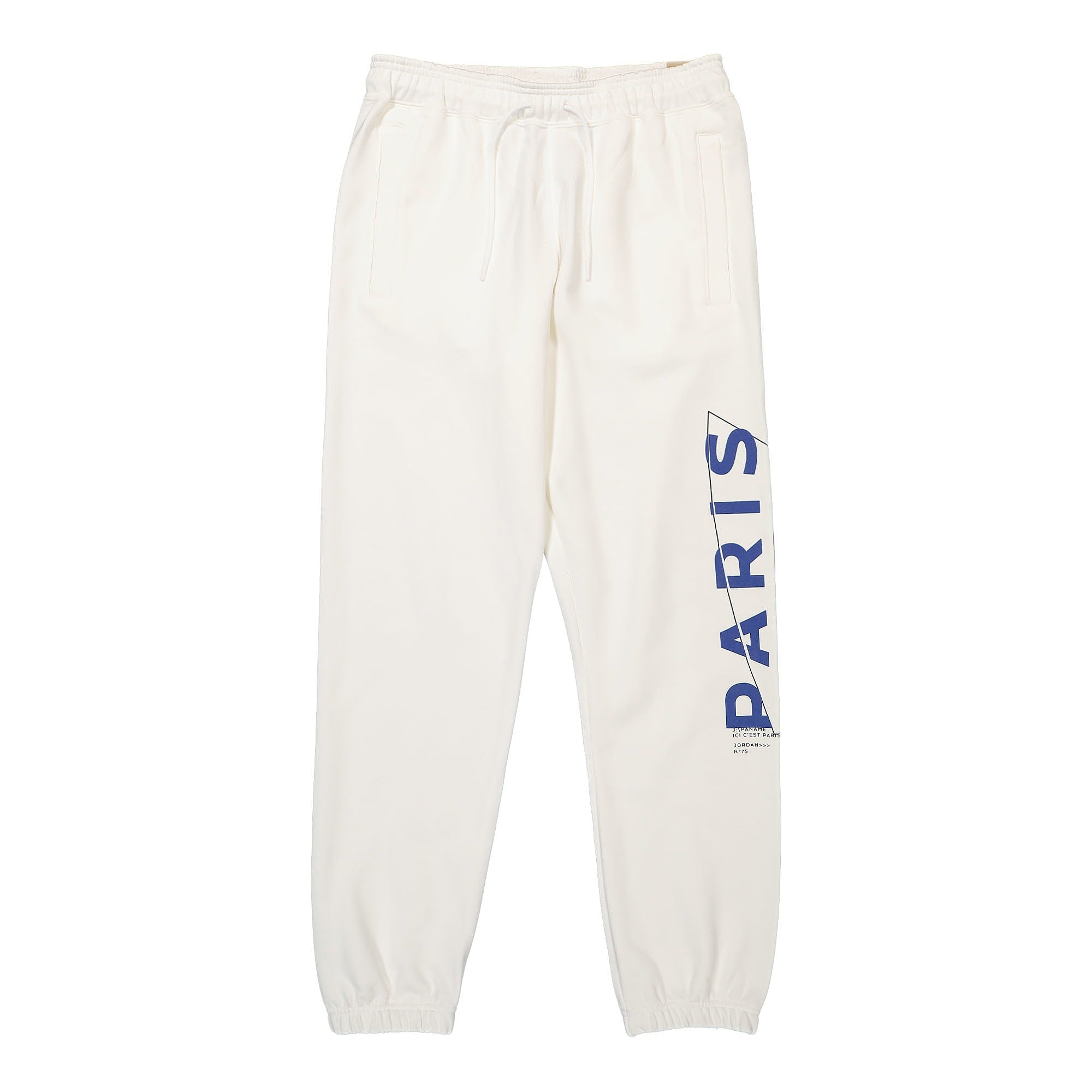 Jordan Paris Saint Germain x Wmns Air Jordan Fleece Pants 22 White Casual Pants DN3461 100 | Overkill